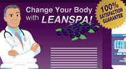 Fake ad for LeanSpa weight loss product