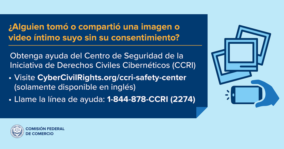 ¿Alguien tomó o compartió una imagen o video íntimo suyo sin su consentimiento?